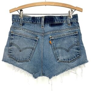 vintage Levi’s denim shorts orange tab cutoffs‎